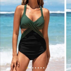 CUPSHE Carly Colorblock One Piece